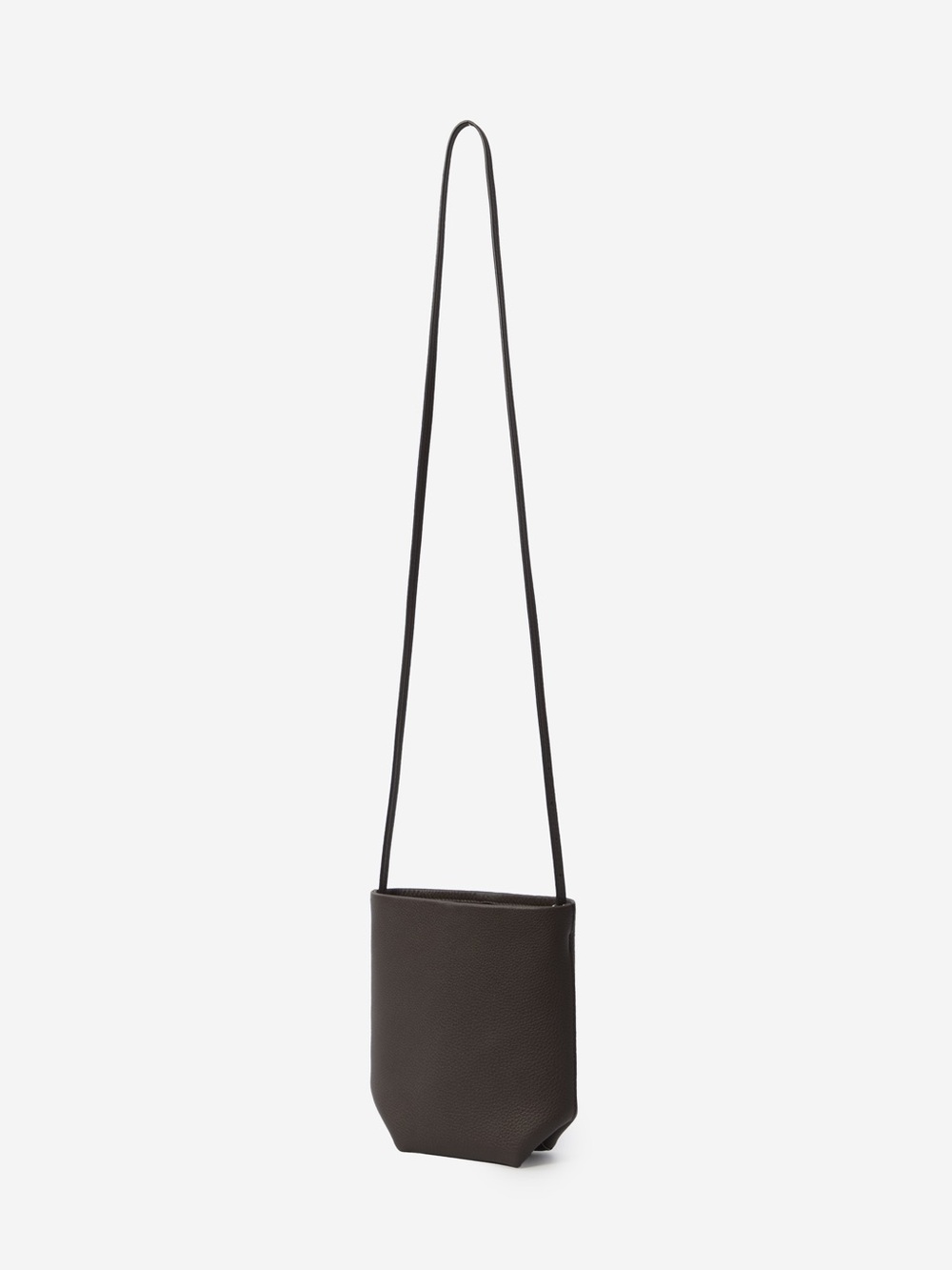 NEW: The Row N/S Park cross body bag - Deep Brown - Picture 4 of 5